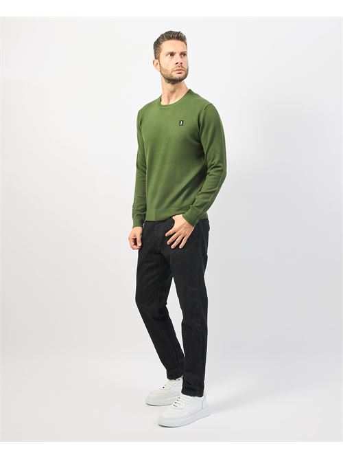 Maglione uomo Refrigue a nido d'ape REFRIGUE | 2811W00068GREEN FOREST